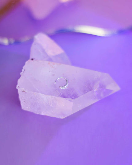 PIERCING FAKE- ZIRCÔNIA BRANCA