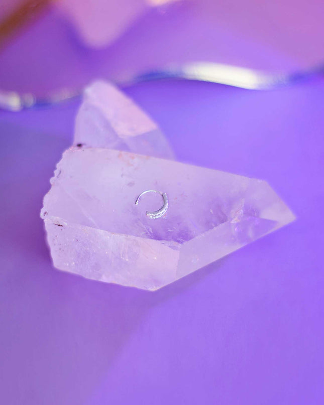 PIERCING FAKE- ZIRCÔNIA BRANCA