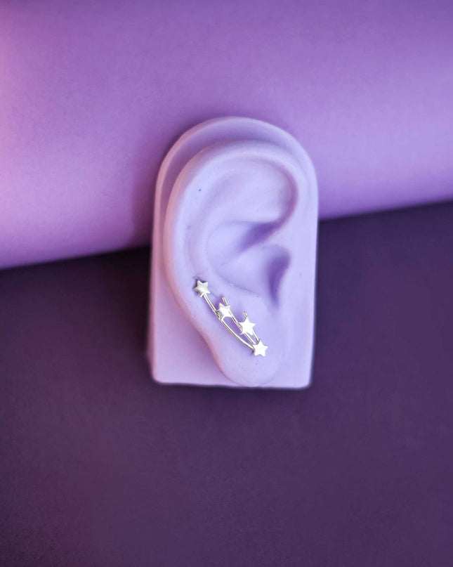 BRINCO EARCUFF ESTRELAS