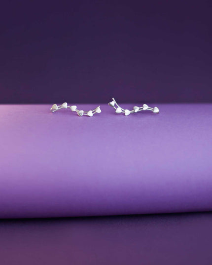 BRINCO EARCUFF CORAÇÕES