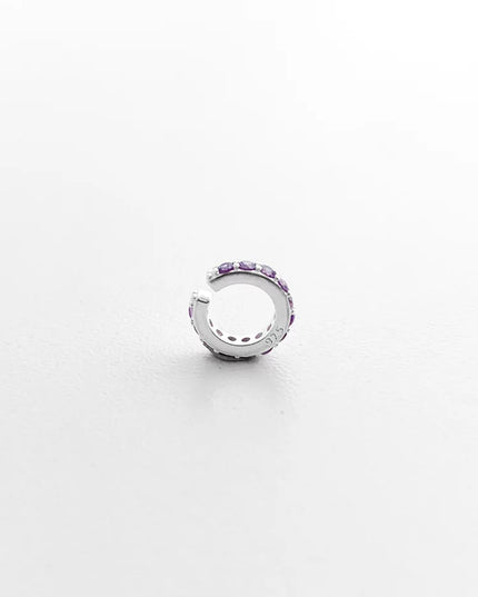 PIERCING FAKE- ZIRCÔNIA LILÁS