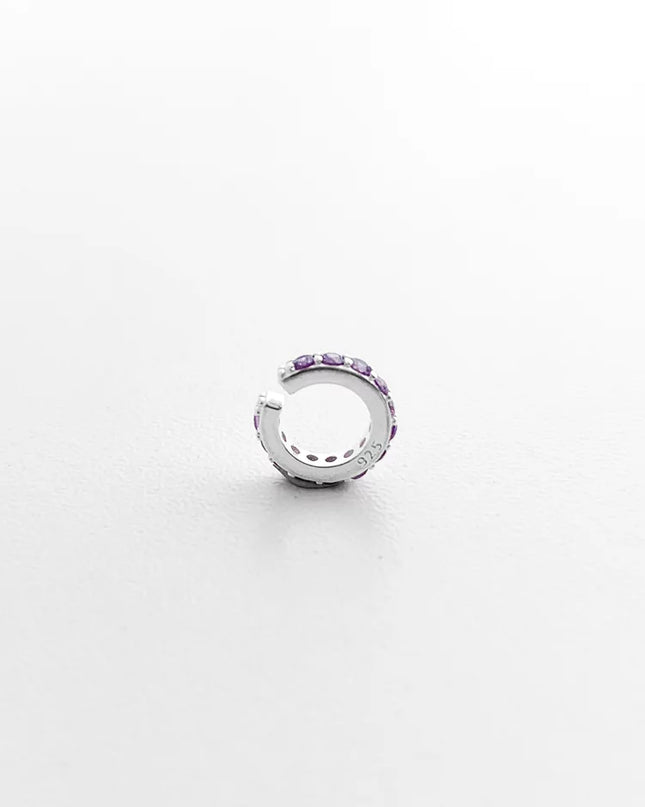 PIERCING FAKE- ZIRCÔNIA LILÁS