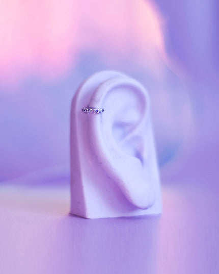 PIERCING FAKE- ZIRCÔNIA LILÁS