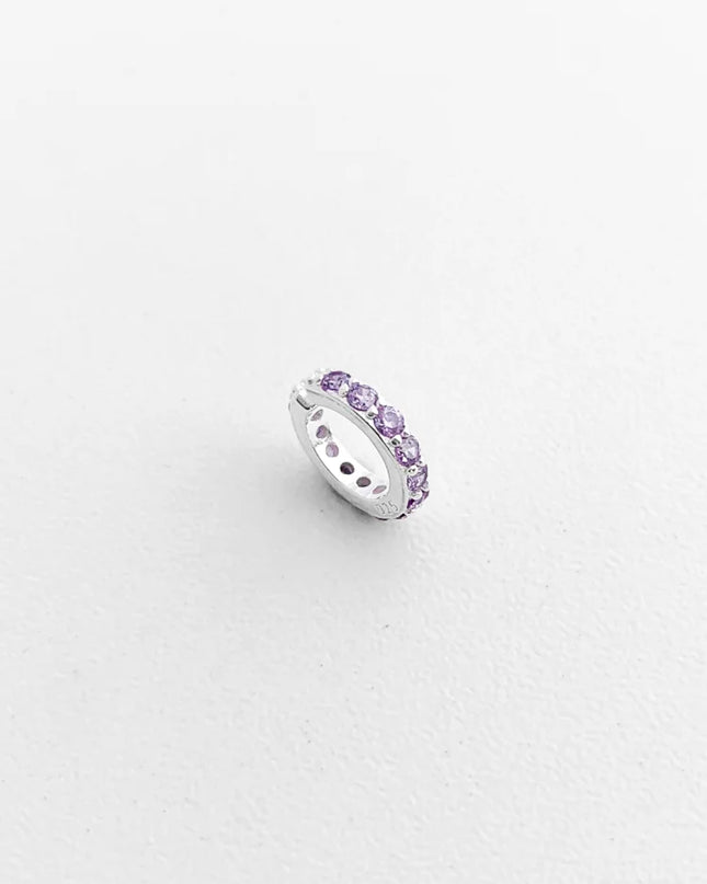PIERCING FAKE- ZIRCÔNIA LILÁS