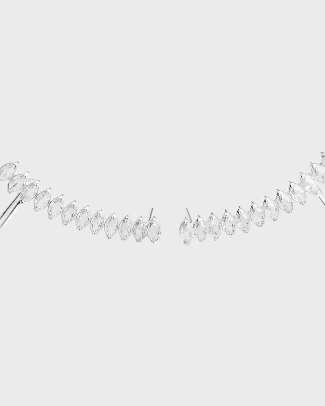 BRINCO EARCUFF - ZIRCÔNIAS BRANCAS
