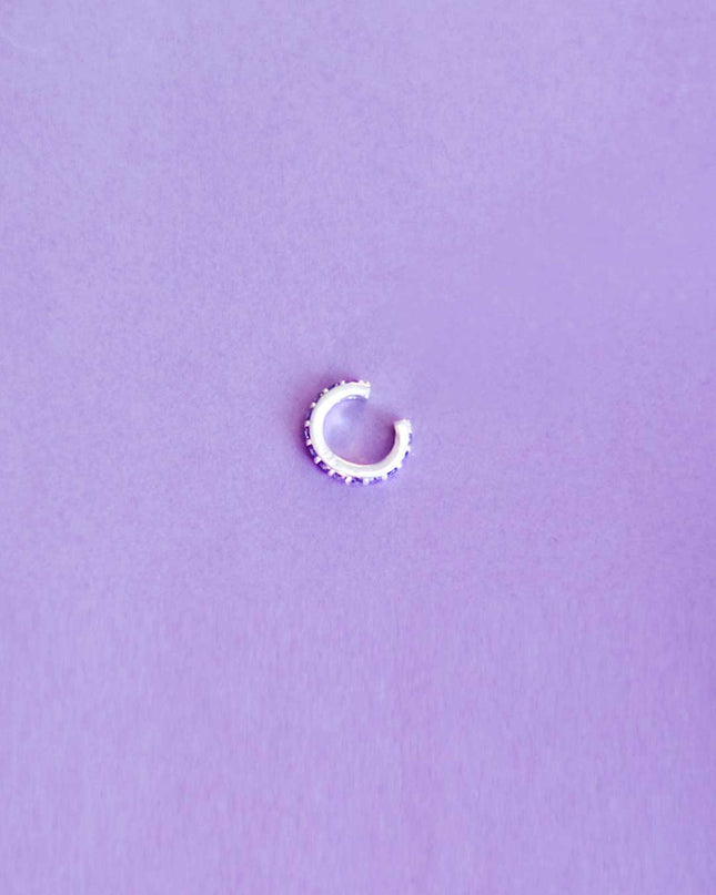 PIERCING FAKE- ZIRCÔNIA LILÁS