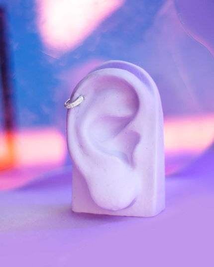 PIERCING FAKE- ZIRCÔNIA BRANCA