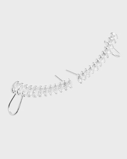 BRINCO EARCUFF - ZIRCÔNIAS BRANCAS