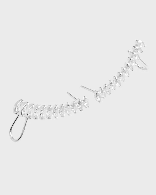 BRINCO EARCUFF - ZIRCÔNIAS BRANCAS