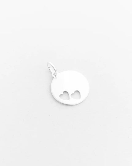 PINGENTE MEDALHA CORAÇÕES