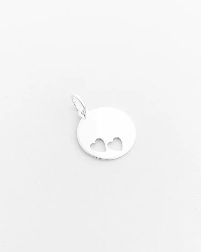 PINGENTE MEDALHA CORAÇÕES