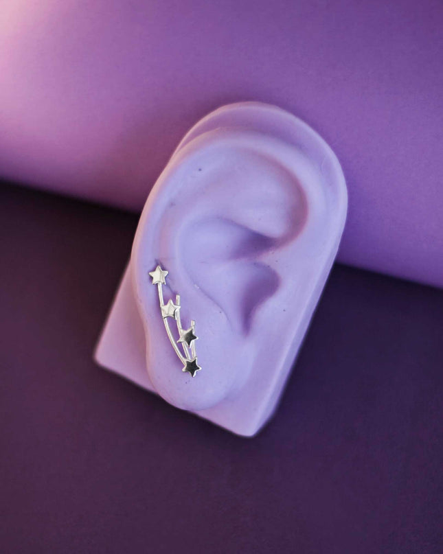 BRINCO EARCUFF ESTRELAS